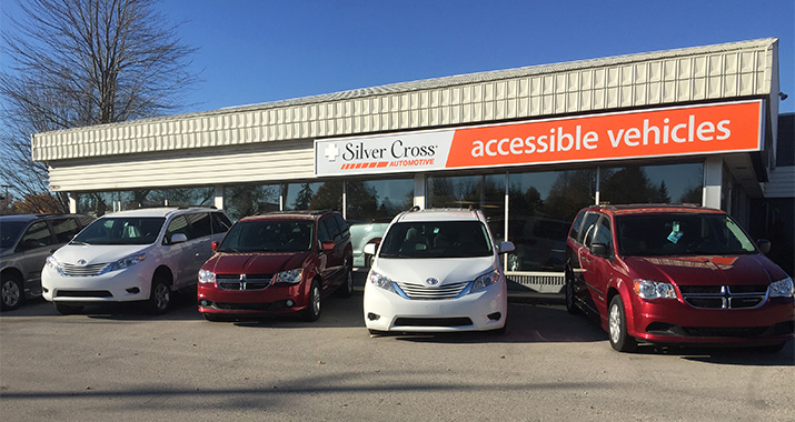 Silver Cross Automotive London Ontario location storefront